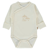T4036 Боди Д.р. Org Born With Love D. Ecru 1 3m Bebetto