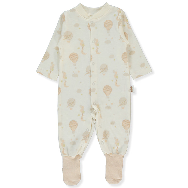 T4037 Гащеризон Org Born With Love D. Ecru 6 9m Bebetto