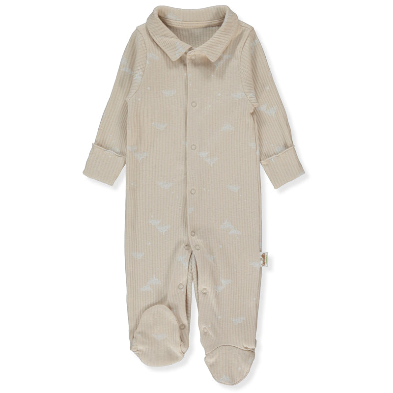 T4038 Overál Org Born With Love Beige 1 3m Bebetto