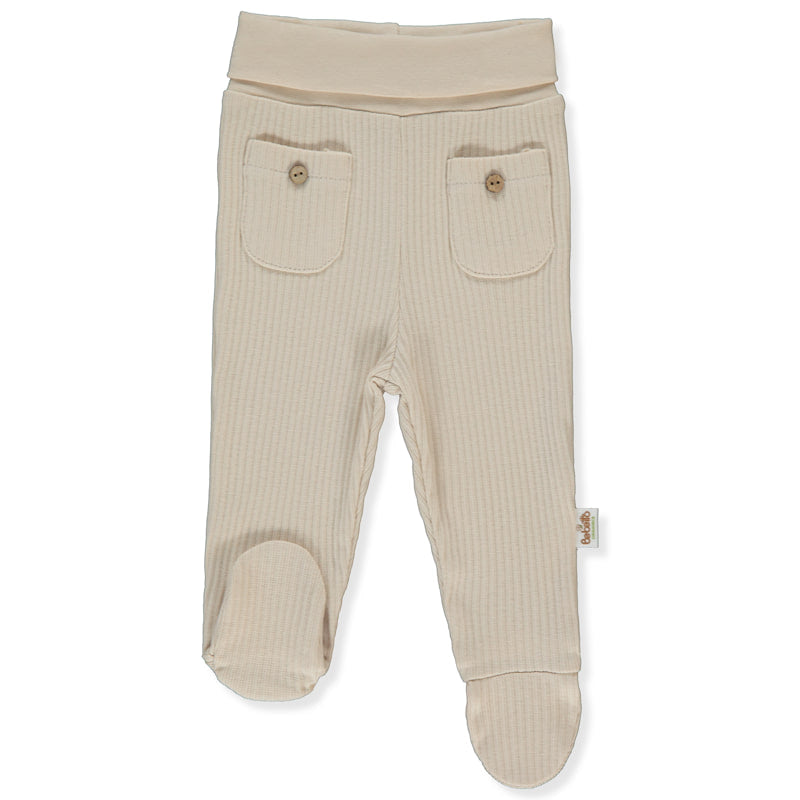 T4040 Rugdalózó Organic Born With Love Beige 1-3 hónap Bebetto