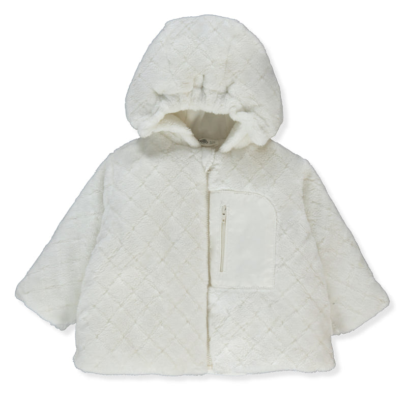 K5131 Puffy kabát ekrü 9 12hó Bebetto