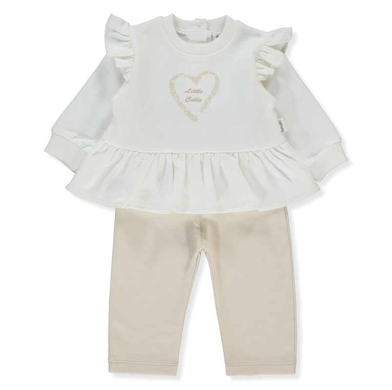 K4891 K kt 2R Little Cutie Bézs 3-6hó Bebetto