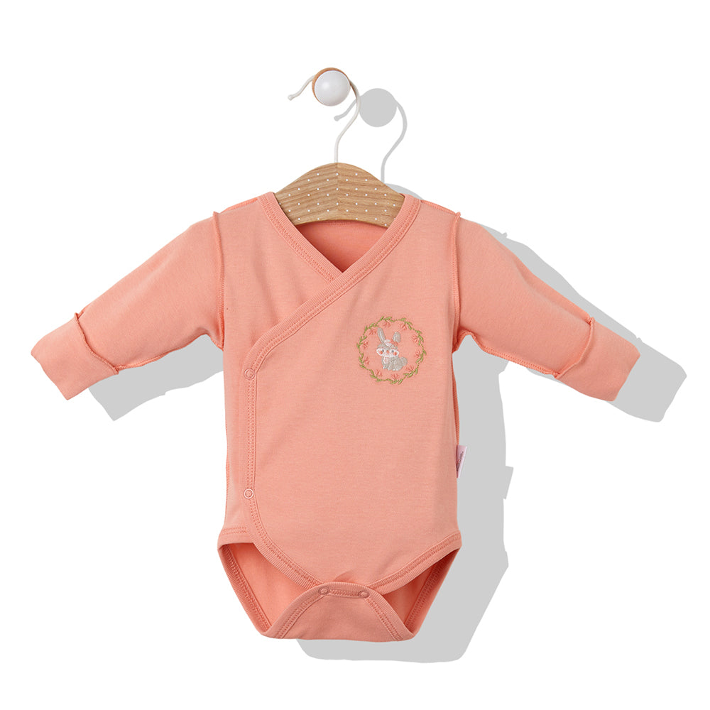T2860 Body Hosszú ujjú Girls Wonderland Korall 56cm Bebetto