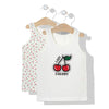 X042 Потник 2бр. Cherry Ecru Red 7г Bebetto