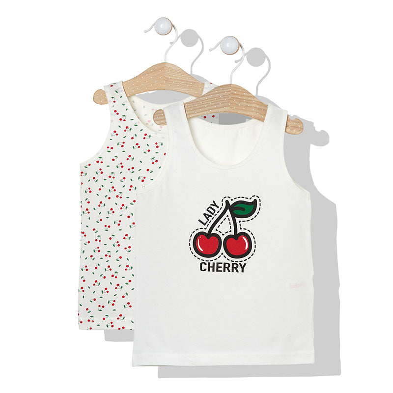 X042 Потник 2бр. Cherry Ecru Red 7г Bebetto