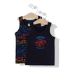 X056 Потник 2бр. Dinosaurs Navy Blue 5г Bebetto