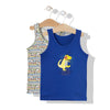X059 Потник 2бр. Dino Music Navy Blue 5г Bebetto