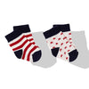 S506 Чорапи 2ч. Stagecoach Navy Blue Red 24 36м Bebetto