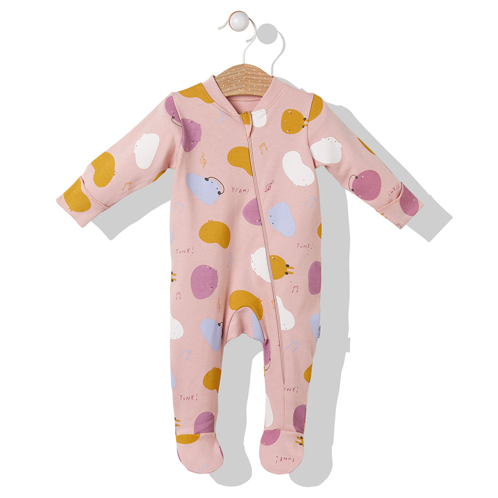 T2937 Гащеризон Chubby Colors Розов 74cm Bebetto