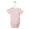 Body T2994 cu inimioare roz 6-9M/74Cm