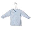 Cardigan albastru cu inimioare T3005 0-3M