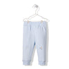 T2969 Pantaloni drăguți și cool, albaștri, 9-12M/80Cm