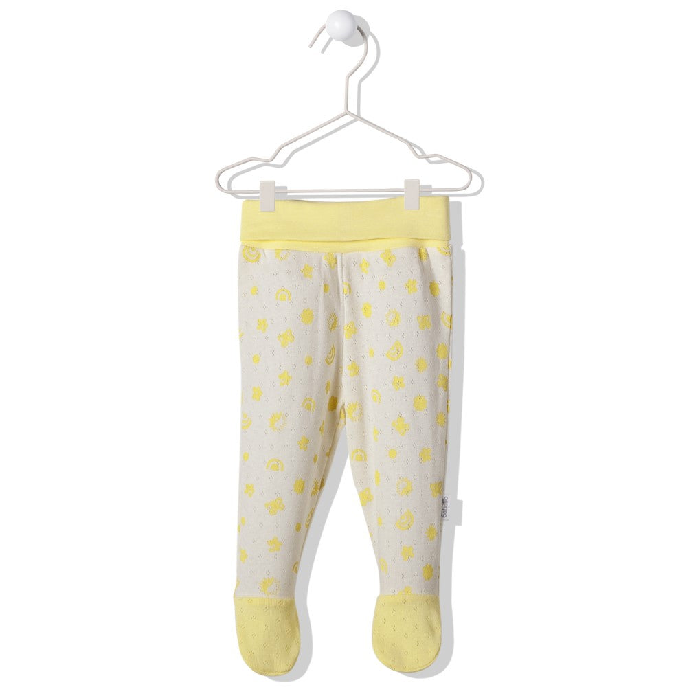 Salopă Sun And Friends T3015, alb-galben, 3-6 m/68 cm