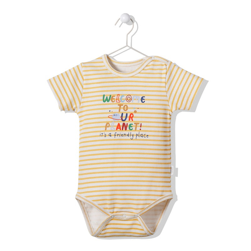 T3100 Sky Ball Bodysuit sárga 18-24m 92cm Bebetto