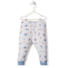 T3128 Pantaloni Naivy Live Ecru 6-9M/74Cm