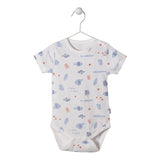 Body T3134 Naivy Live Ecru-Albastru 24-36M/98Cm