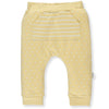 T3253 Pantaloni de bebeluși pentru cupluri, galbeni, 18-24M/92Cm