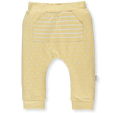 T3253 Pantaloni de bebeluși pentru cupluri, galbeni, 18-24M/92Cm