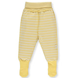 Șosete bebeluși T3222 Kicks-Sock, galbene, pentru cupluri, 9-12 m/80 cm