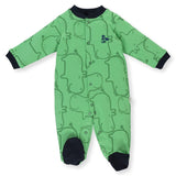 Salopetă Little Guy verde T3239, 1-3M/62Cm