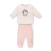 Pijamale colorate K-Kt 2Ch. roz 2Y/92Cm