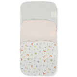 C1058 Кърпи 3 Бр Happy Garden Розов 20x20cm Bebetto