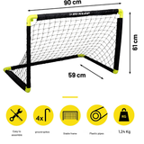 Сгъваема Футболна Врата 90x59x61 См Dunlop
