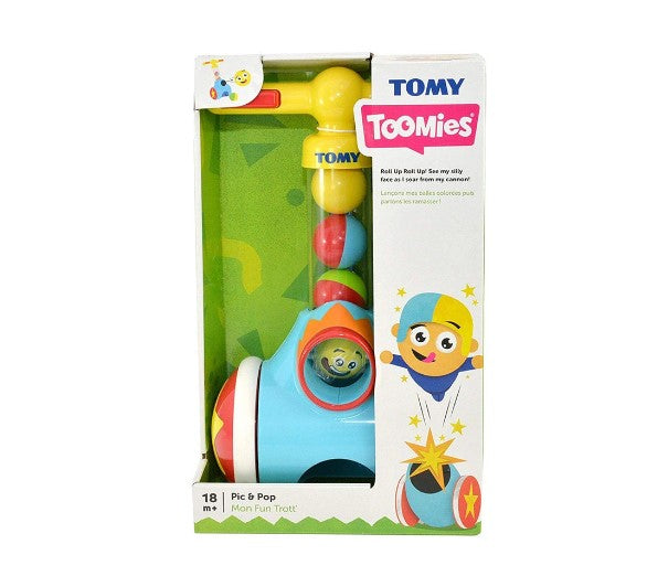 Tomy Toomies - Jucărie Activă de Împingere cu Mingi de Viteză, Toomies