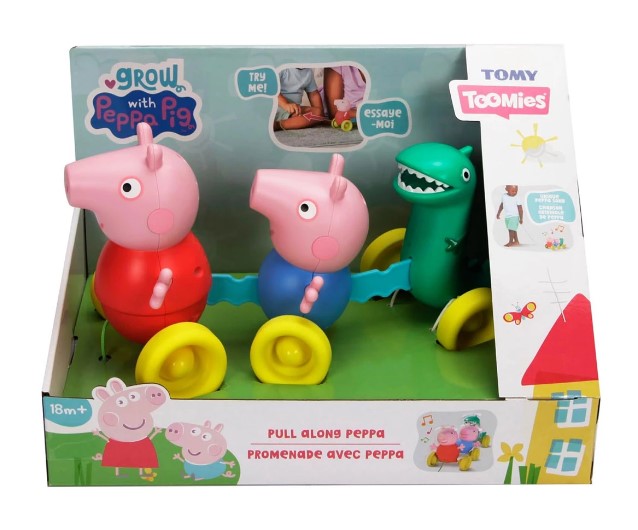 Tomy Toomies Peppa Играчка За Дърпане 18М+