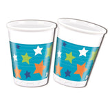 88194 Хартиени Чашки 8 Бр.200 Мл.Момче --- BebeMama