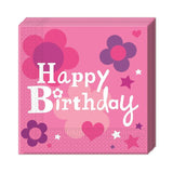 88202 Салфетки Дв.33Х33 См.20 Бр.Момиче --- BebeMama