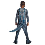 Costum Velociraptor Albastru L
