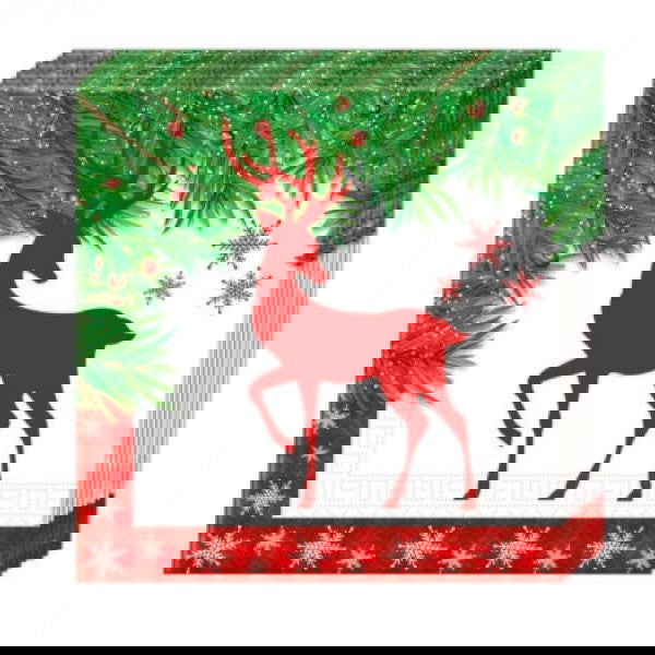 88401 Салфетки Трипл. 33Х33 См.20 Бр. Xmas Sc. --- BebeMama