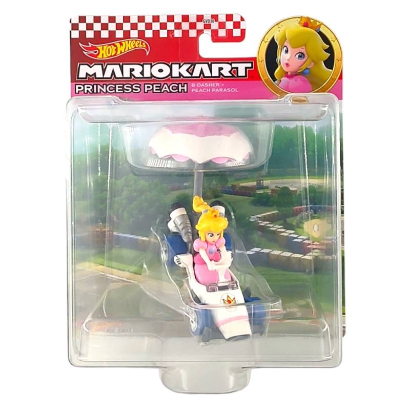 HW Mario Kart Princess Peach járművel Mattel