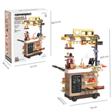 Количка За Fast Food Buba Тепаняки Грил 889-285