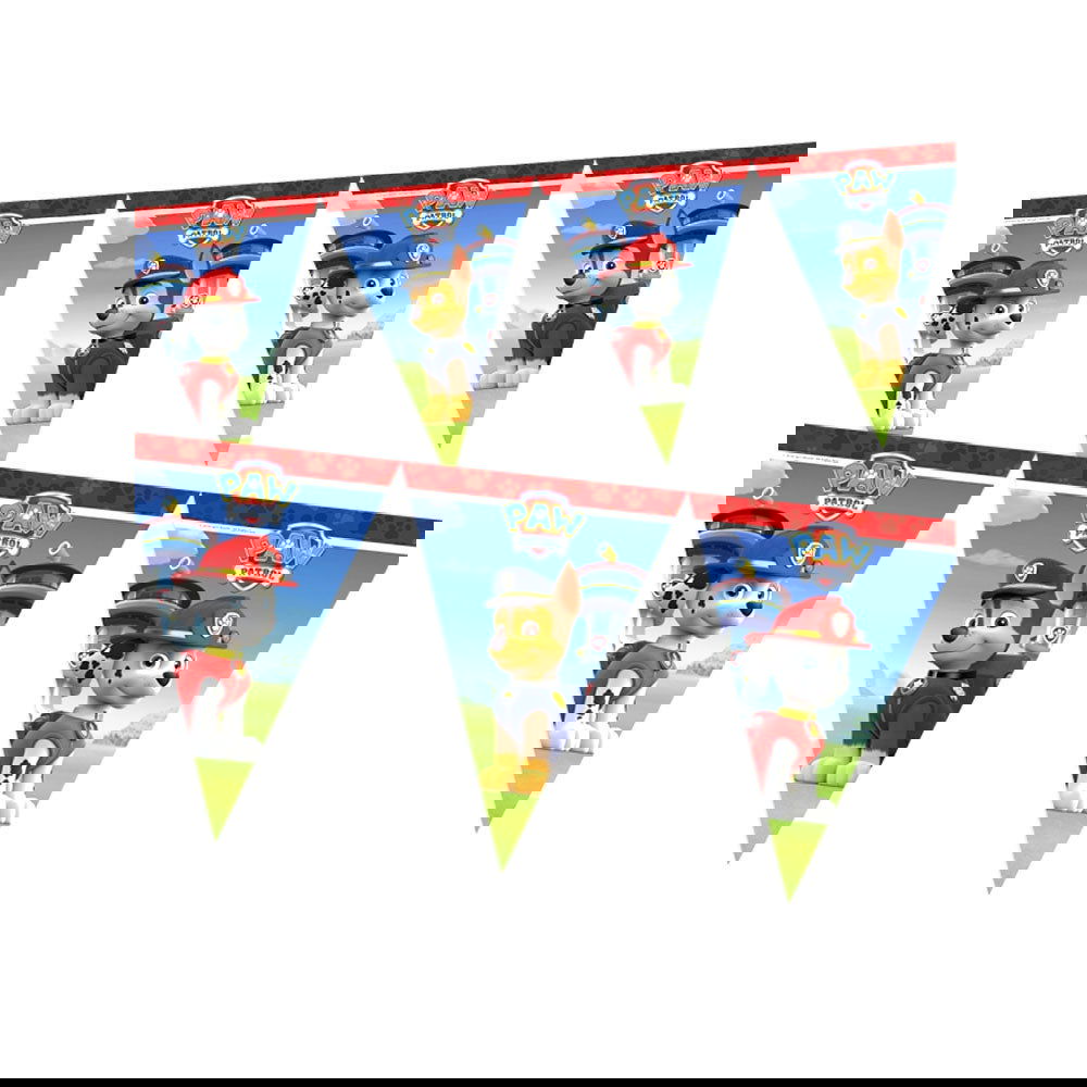 89443 Флагче Триъгълно 9Бр Paw Patrol --- BebeMama
