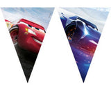 89469 Флагче Триъгълно 9Бр Cars --- BebeMama