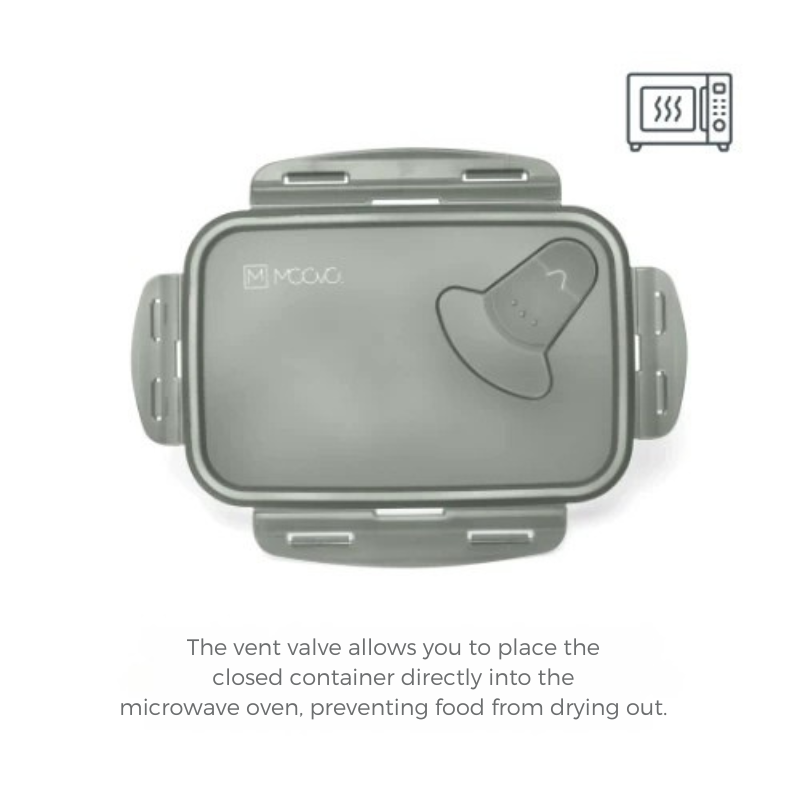 4431 Xl Голяма Кутия За Обяд 1500 Мл Sage Green Nuvita