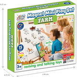 Говорещи И Разказващи На Български Магнитна Игра Животните От Фермата С Размери Около 10Х5 Общо 15 Ел.С Добавена Реалност 20Х17Х4 На 16 Езика От Еva Пяна