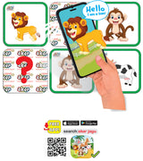 Говорещи И Разказващи На Български Мемо Игра Памет С Животни 28 Ел. 14 Двойни КартиС Размери 7Х7С Добавена РеалностНа 16 Езика 24X12X5