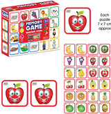 Говорещи И Разказващи На Български Мемо Игра Памет С Плодчета 28 Ел. 14 Двойни КартиС Размери 7Х7С Добавена РеалностНа 16 Езика 24X12X5