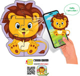 Говорещ И Разказващ На Български Пъзел Лъвче6 Ел.С Размери 16Х13С Добавена РеалностНа 16 Езика От Еva Пяна