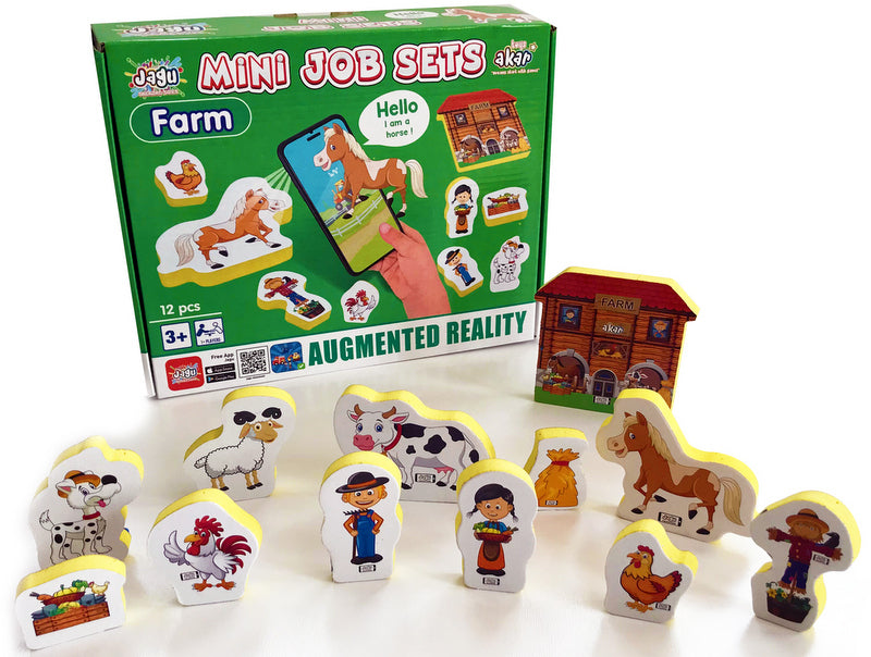 Говореща И Разказваща На Български Игра ФермаИ ФигуркиС Добавена Реалност 21Х26Х7 На 16 Езика