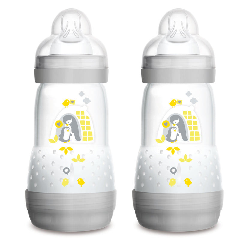 Easy S. Anti Colic cumisüveg 260ml 2db Szürke Mam