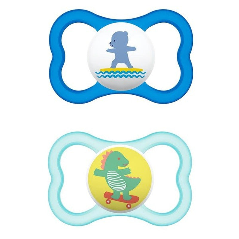 Залъгалки Air Soother Blue 12m+ 2бр. Mam