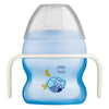 Cupă de antrenament care strălucește în întuneric, 150 ml, albastră