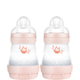 Sticlă Easy Start Starter 160 ml. 2 buc. Roz