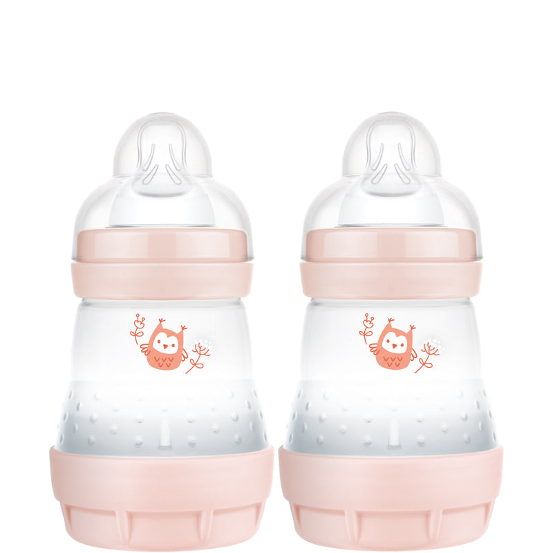 Sticlă Easy Start Starter 160 ml. 2 buc. Roz