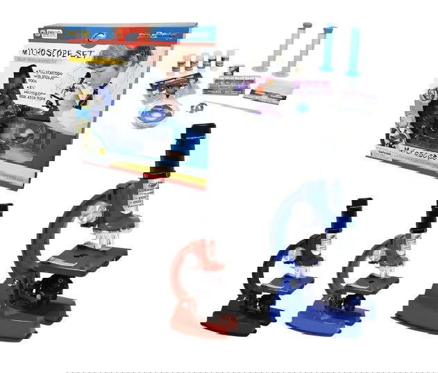 Eastcolight - Микроскоп Черен 100/450/900Х --- BebeMama