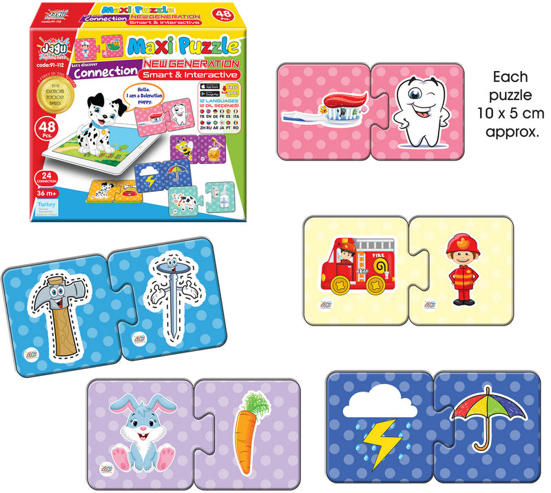 Говорещи И Разказващи На Български Пъзели Намери Подходящото И За Най Малките С Размери 10Х5 Общо 48 Ел. 24 Модела По 2 Ел. С Добавена Реалност 20Х17Х4 На 16 Езика От Еva Пяна